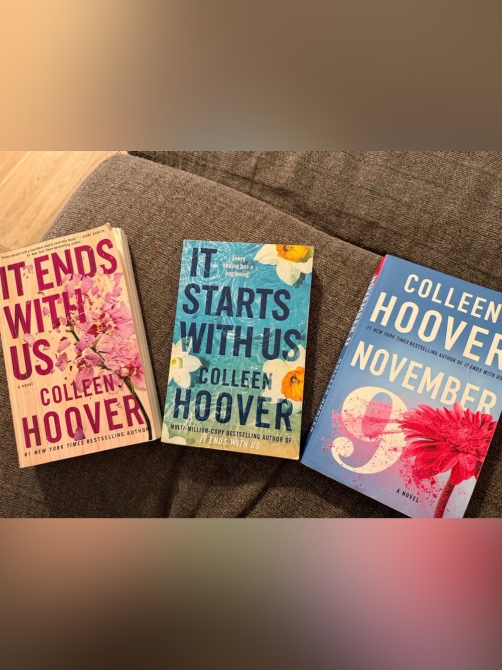 COLLEEN HOOVER (3) books